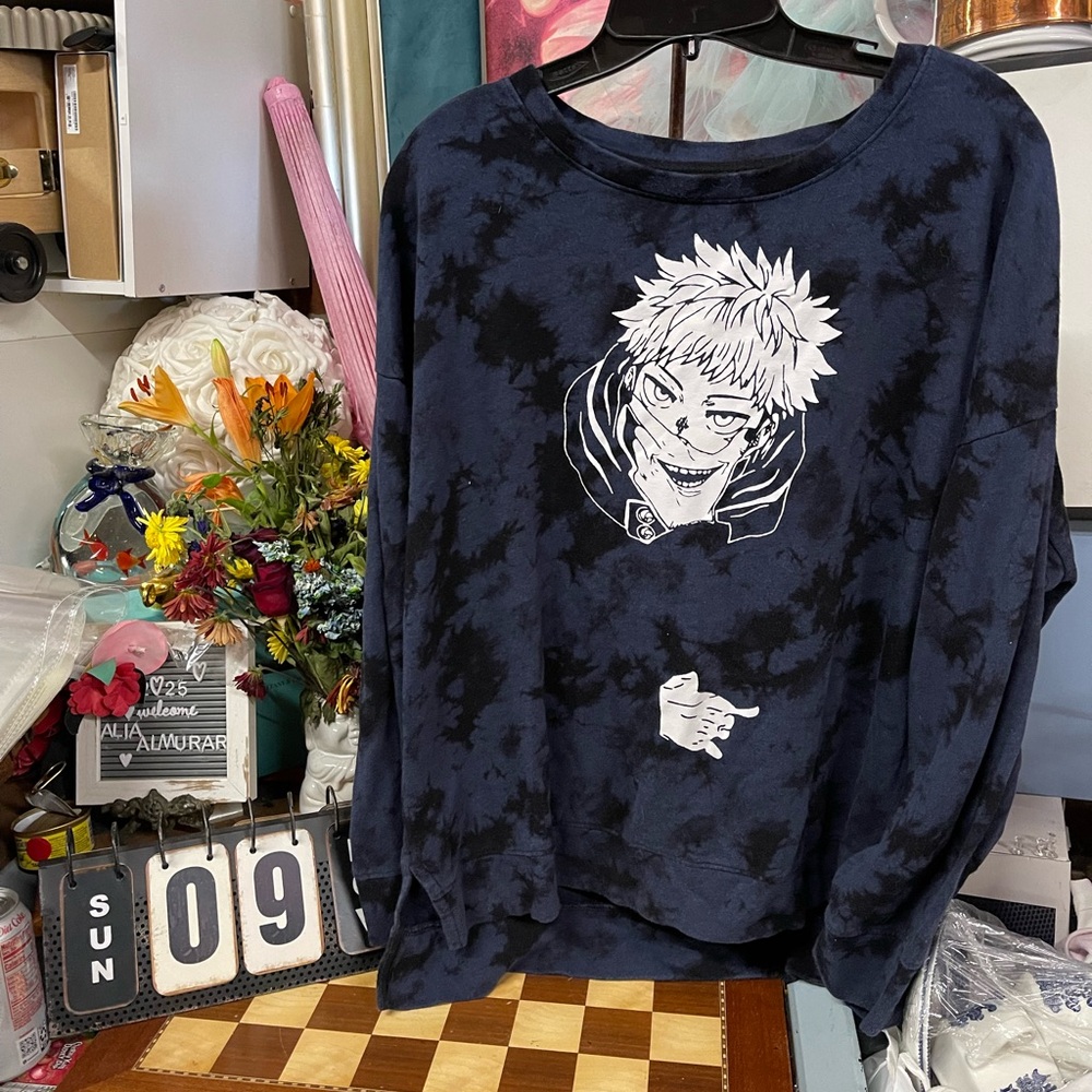Jujutsu Kaisen Vessel of Curses 1/4 Zip Sweatshirt